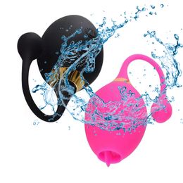 2 IN 1 Tongue Vibator sexy Toys Clitoris Nipples Penis Ass Massager Masturbator For Women Men Adults 18 G-Spot USB Mini Home Beauty Items