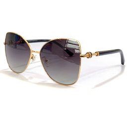 Gold Alloy Shield Wrap Sunglasses 2022 Women Fashion Style Gradient Eyewear Luxury Brand Ornamental Glasses