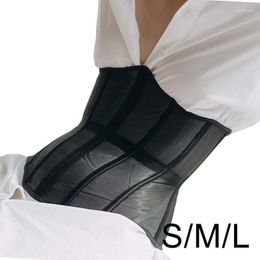 Belts Elastic Waist Belt Cincher Corset Girdle Dress Underbust Wide Waistband Bustier Stylish Fashion Costume Retro Style WomenBelts