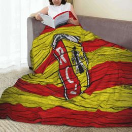Blankets Rc Lens Football 1712 Blanket Bedspread Bed Plaid Anime On The