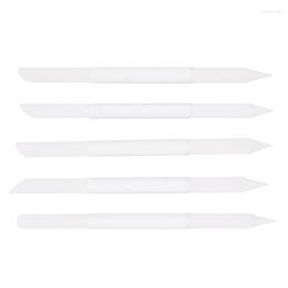 Nail Files 5pcs Crystal Glass File Manicure Pedicure Cuticle Remover Set Prud22