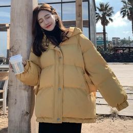 Women's Down & Parkas 2022 Winter Fashion Coat Cotton Thicken Warm Comfortable Female Jacket Hooded Casual Loose Ladies Parke Outwear Kare22