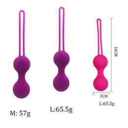 NXY Eggs Veilig Silicone Smart Ball Sex Toys Voor Vrouwen Vaginale Geisha Vibrator Kegel len Ben Wa Vagina Draai Oefening machine 0125