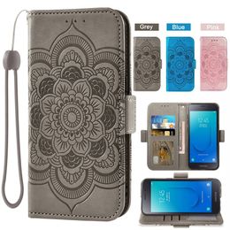 Leather Wallet Cases for Samsung Galaxy J2 Core J260 J2Dash J2Pure J2Shine Fundas Capa Pocket Phone Bag Stand Flip Cover Purse