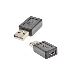 2pack USB A Male to Micro USB Female OTG Adapter for Tablets & Mobile Phones