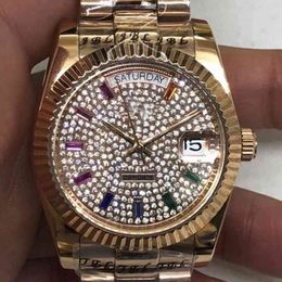 Rolesx uxury watch Date Gmt Luxury Mens Mechanical Watch Automatic Log of Family Swiss es Brand Wristwatch BXBF