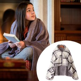 Blankets Wearable Children Sweatshirt Oversized Lightweight Warm Winter Blanket Hoodie With Sherpa For Kids Youth Boys Girls