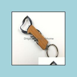 Other Bar Products Barware Kitchen Dining Home Garden Ll Mtifunction Beer Wine Opener Folding Bottle Openers W Dh1Xo