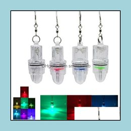 Fishing Accessories Sports Outdoors 10Cm/85G 3.93In/3Oz Led Fish Trap Lamp Blink Light Attraction 5Color Patterns 600M Deepwater Last 20Da