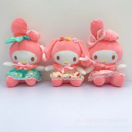 25cm Cartoon Anime Kawali Melody Kuromied plush doll Lolita Princess Dress Melody cute little devil dolls kids toys