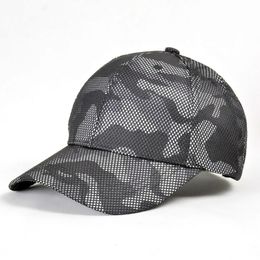 Men Women Military Camouflage Sport Golf Sunshade Sunscreen Hat Unisex Adjustable Breathable Sun Curved Eaves Baseball Cap