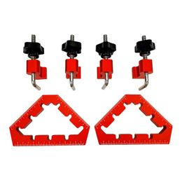 Professional Hand Tool Sets Woodworking 45/90 Degrees L-Shaped Auxiliary Fixture Splicing Board Positioning Panel Fixed Clip Carpenter's