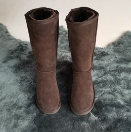 2022 High Quality Women's Classic tall Boot Womens boots Boot Soft and warm Snow boot Winter boots leather boots