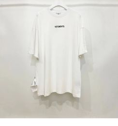 Letter T-shirt Oversize Men Women Cotton Loose Design T Shirt