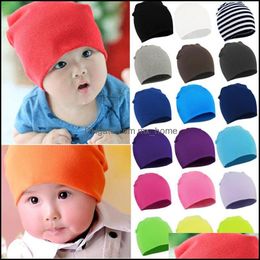 Newborn Baby Cap Head Cap/Hat/Children Winter Hat Childrens Angel Knitting Ic768 Drop Delivery 2021 Caps Hats Accessories Baby Kids Mater