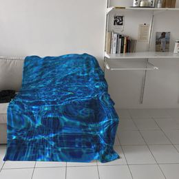 Blankets Bedroom Warm Summer Water Surface Sofa Throw Childrens Baby Soft Aeroplane Portable Blanket