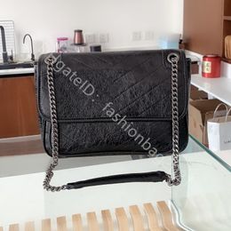 Chain shoulder bags crossbody messenger classic famous designer handbags plain shopping letter black totes evening wallets luxury fashion women lady coin purse