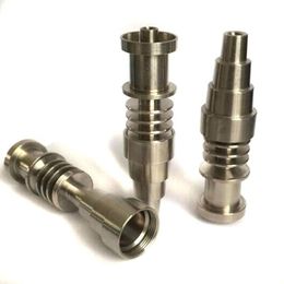 domeless Smoke electric titanium nails Male Female Smoking nail Ti with Carb Cap For glass bong