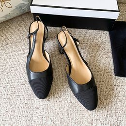 Designer-Scarpe da donna sandali tacchi alti primavera e autunno punta a punta altezza 6,5 cm 35-40