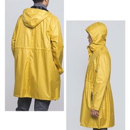 Raincoat Women Men Ladies Rain Coat Breathable Ladies Raincoats Portable WaterRepellent Rain Coat Jacket 201202