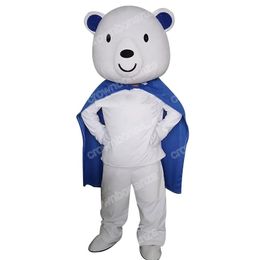 halloween Teddy Bear Mascot Costumes High quality Cartoon Mascot Apparel Performance Carnival Adult Size Promotional Advertising Clothings