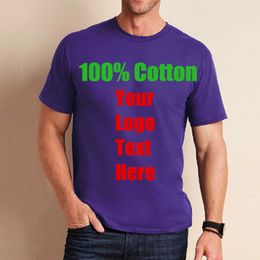 mens custom t shirts NZ - Advertizing P o Print T Shirt Blank Mens Tees T shirt Fitness Tee Custome Customized 220623