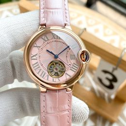 Women Watch Tourbillon Automatic Mechanical Designer Watches 36mm Lady Wristwatches Sapphire Watchband Montre de Luxe Gift