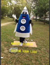 blue rocket mascot costume custom fancy costume anime kit mascotte theme fancy dress carnival costume41882