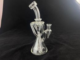 clear recycler Glass rig smoking pipe 14mm joint factory outlet welcome to order