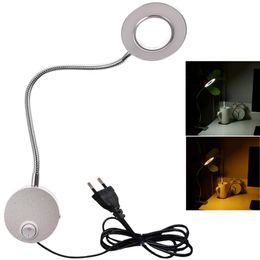 Wall Lamp With Plug Flexible Hose LED Book Lights 5W EU US Cord Night Light Bedside Reading Study Painting Mount LampWall