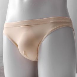 Underpants Breathable U Convex Pouch Briefs Sexy Men's Underwer Bikini Shorts Thongs Soft Penis Big Panties Low Waist UndiesUnderpants