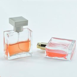 100pcs 25ml Empty Perfume Bottle Clear Glass Spray Fragrance Packaging Bottle