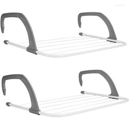 Folding Drying Rack Outdoor Bathroom Portable Radiator Airer Balcony Laundry Clothes Hanger Shoes Towel Pole Holder Hangers & Racks