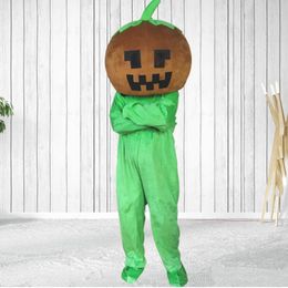 Adult Pumpkin Mascot Costume Suits Party Game Dress Outfits Clothing Advertising Carnival Hallowen Unisex Gifts