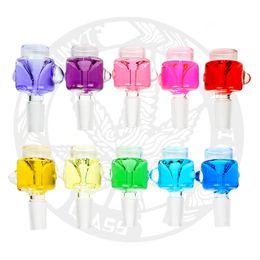 Colourful hookah glycerin coil freeable chilled glyco smoking accessories bowls for bong water pipe shisha