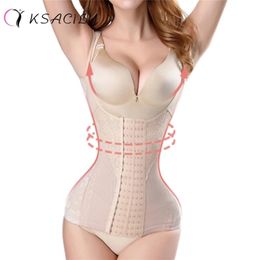 Waist Trainer Corset Slimming Belt Modeling Strap Body Shaper Shapewear Slim Shaper Slimming Corset Slimming Underwear Vests 220506