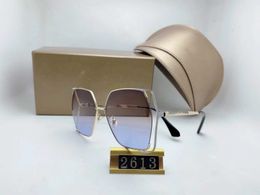 Woman Sunglasses Beach Goggle Sunglasse Fashion women Summer Adumbral Glasses UV400 Model High Quality with Box