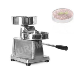 Multifunctional Round Meatloaf Forming Machine Manual Hamburger Press Stainless Steel 150mm Burger Forming Patty Makers