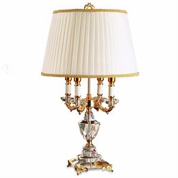 Luxury Crystal table lamp modern living room bedroom bedside lamp fashion Hotel decor Desk Light