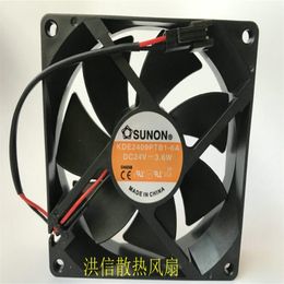 Wholesale fan: SUNON 9025/9225 KDE2409PTB1-6A DC24V 3.6W two-wire inverter fan