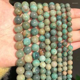 Other 6/8/10mm Natural Stone Beads Phoenix Turquois Loose Spacer For Jewellery Making DIY Handmade Bracelet Necklace AccessoriesOther Edwi22