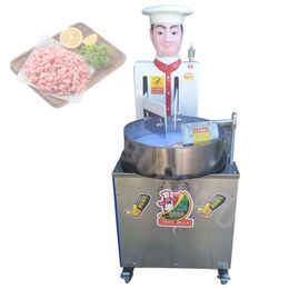 Canteen School Restaurant Imitate Hand Cutting Pork Meat Mincer Machine