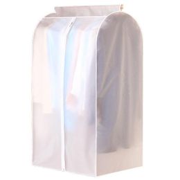Gift Wrap INPLUSTOPransparent PEVA Clothes Hanging Cover Storage Bags Frosted Household Dust-proof Coat Suit Wardrobe Pouch OrganizerGift