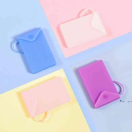 Silicone Face Mask Storage Box Organizer Portable Disposable Masks Container Mouth Cover Carrying Case Pouch Dust Proof Bags