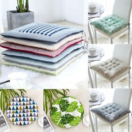 Cushion/Decorative Pillow Indoor Home Dining Kitchen Office Cushion Soft Seat Pads Tie On-Square ChairCushion/Decorative