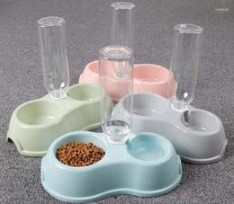 Cat Bowl Water Feeder Kitten Drinking Fountain Dish Pet Goods 28.5X17cm 1PC Bowls & Feeders