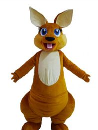 Mascot doll costume For sale Adult Lovely Kangaroo Mascot Costume Custom Made Mascot Fancy Dress Costumes Animal Costume Party Costumes