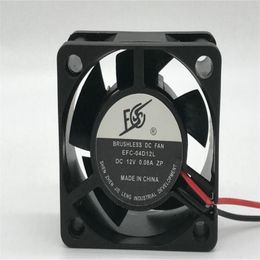 4020 EFC-04D12L DC12V 0.08A 4cm two-wire cooling fan