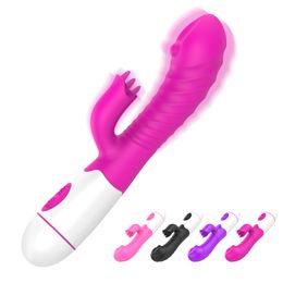 30 Frequency Female Vibrator Tongue Masturbator Dildo Vibrators Adult Toy Anal Nipple Vagina Clit Sucker Massage sexy Toys