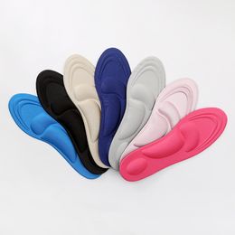 Sponge Insoles Foot Treatment 4D Sports Shock Absorption Arch Support Massage Adult